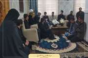 جمعی از دانشجویان و خادمین هیئت ابناءالحسین علیه السلام با خانواده شهید دانشجو شهید حامدی دیدار کردند.